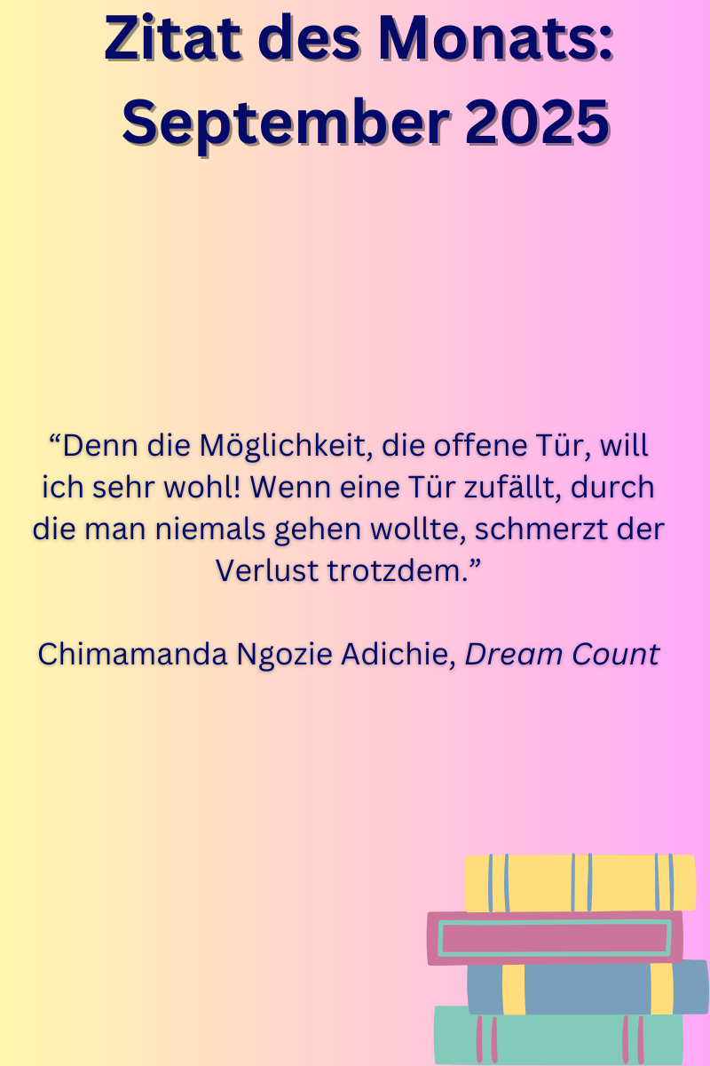 Zitat des Monats Literatur